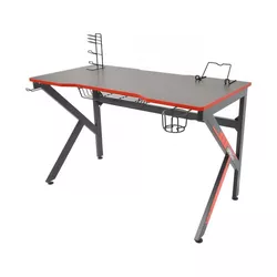 купить Стол компьютерный Deco EGame Black/Red CN1909 в Кишинёве 
