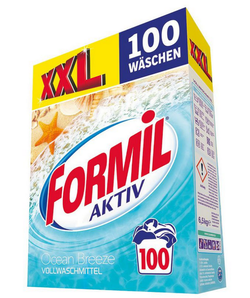 Стиральный порошок Formil Activ XXL Ocean Breaze 6,5 кг (100 стирок)