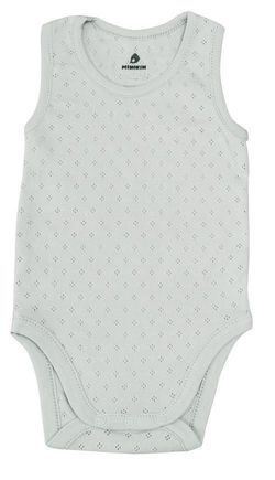 cumpără Haine pentru copii Minikin 25170586 Ажурный листик Боди-майка р-р86, серый светлый, унисекс în Chișinău 