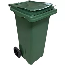 купить Урна для мусора Hydro S Tomberon cu roti, standart, 120 L, verde 8001207 в Кишинёве 