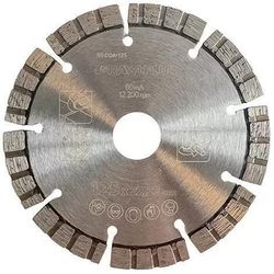 купить Диск отрезной Rawlplug 202102 Алмазный диск сегментный турбо 125x22,23 мм для резки железобетона RT-DDA-125 в Кишинёве 