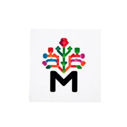 Магнит на холодильник - Древо Жизни (белый мини)
