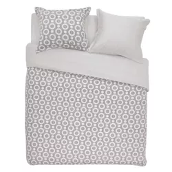 cumpără Lenjerie de pat Moooi 239578 Umbrella Squid 240x200/220 Silver în Chișinău 