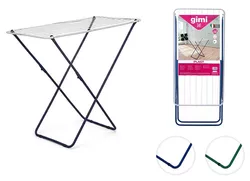 купить Сушилка для белья Gimi 57628 Plast 11m otel/aluminiu, picioare colorate в Кишинёве 