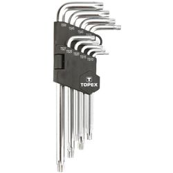 cumpără Set de unelte de mână Topex 4162 Chei Torx imbus lungi TS10-50 (1set-9buc) (35D951) în Chișinău 