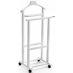 купить Вешалка для одежды Arredamenti Italia Mirano, вешалка-стойка, белый лак в Кишинёве 
