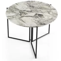 купить Стол Trendy Yaprak-1203, 100x72x100cm в Кишинёве 