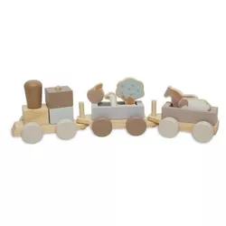 cumpără Jucărie Jollein 117-001-67021 Jucarie din lemn Toy Train Farm în Chișinău 