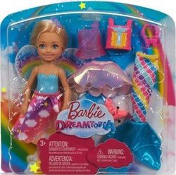 Jocul de reîncarnare magic al lui Chelsea Set 3 în 1 Barbie, cod FJC99