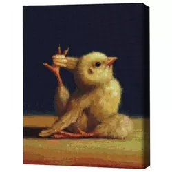 cumpără Tablou pe numere BrushMe DBS1225FC Mozaic cu diamante 40x50сm (fără cutie) Găinușa-Yoga, Lucia Heffernan în Chișinău 