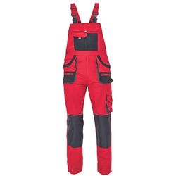 cumpără Îmbrăcăminte de lucru Cerva 03530033R40XX Полукомбинезон FF HANS Красный/Антрацит (62) în Chișinău 