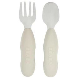 cumpără Seturi pentru hrănire bebelușilor Beaba B913581 Set 2 tacamuri inox Velvet Gray în Chișinău 
