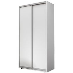 cumpără Dulap Nex Home Dulap cu uși glisante, 120x60x240cm, PAL, Alb în Chișinău 