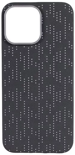купить Чехол для смартфона Vanta Carbon Silkscreen Fleck Magsafe for iPhone 16, Galaxy White в Кишинёве 