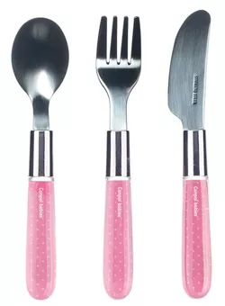 cumpără Tacămuri Canpol 9/477_pin Набор столовых предметов розовый în Chișinău 