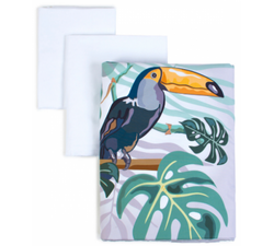 Klups set lengerie pentru patut Tropic Baby (3 un)