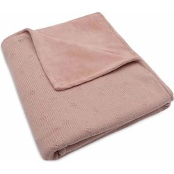 купить Комплект подушек и одеял Jollein 517-522-68034 Paturica Cosy Knit Wild Rose/Velvet, 100x150 cm в Кишинёве 