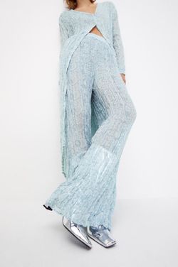 Брюки ZARA Серый с принтом 7521/067/403.
