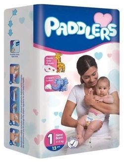 Подгузники Paddlers Mini №1 Newborn 2-5kg 13