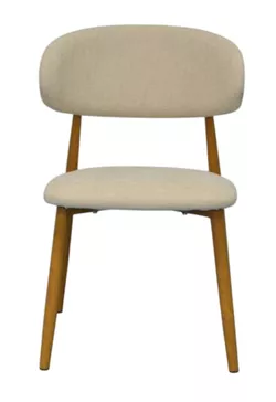 купить Стул Evelin di Costacurta QT-284Wo, UF885-02 (Light beige) в Кишинёве 