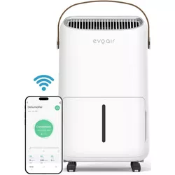 cumpără Dezumidificator de aer EvoAir NovaDry 16 Smart, 16l/24h, Senzor de Umiditate, Uscare Rufe, Maro în Chișinău 