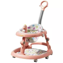 купить Ходунок Richi (69359) Premergator roz cu maner (JBWK518) в Кишинёве 