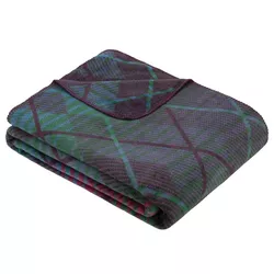 cumpără Textile de casă Ibena 0619/560 Jacquard Decke Navan Teal/purple în Chișinău 