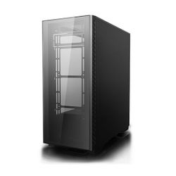 Case ATX Deepcool MATREXX 50, w/o PSU, Rear 1x120, Dual 4mm Tempered Glass, USB3.0, Black