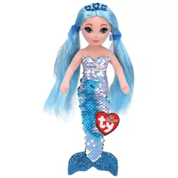 купить Мягкая игрушка TY TY02102 INDIGO sequin aqua mermaid 27 cm в Кишинёве 