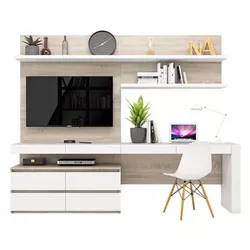 cumpără Set mobilă living Indart Livingul Kubo 24 (250x50x203) în Chișinău 
