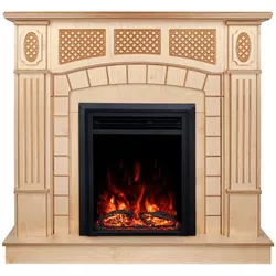 купить Камин электрический ArtFlame Amsterdam wood & Cristina в Кишинёве 