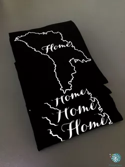 Tricou negru-Home 