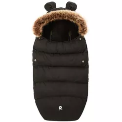 купить Аксессуар для колясок Premaman PPS4E5-CCC-UNQ Husa de iarna pentru carucior Double Sherpa Black в Кишинёве 