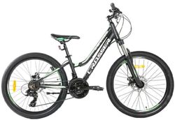 купить Велосипед Crosser LEVIN 26-4036-21-13 Black/Green в Кишинёве 