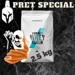 Сывороточный протеин (Impact Whey Protein) - Соленая карамель - 2.5 KG