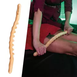 cumpără Dispozitiv de masaj mecanic inSPORTline 10902 Bara masaj din lemn (8 el) 52 x 3.5 cm IN25270 Jarosa 200 în Chișinău 