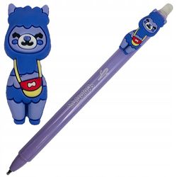 Автоматическая шариковая ручка Colorino стираемая синяя 0,5 мм Лама