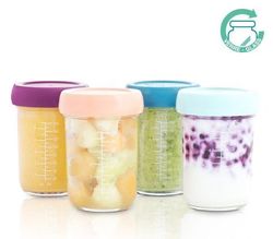 Babymoov Set 4 boluri gradate din sticlă, 4 buc