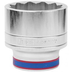 cumpără Set de tubulare, bite, duze King Tony 833071M Cap tubular 71 mm 12 vârfuri 1" în Chișinău 