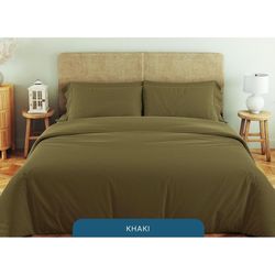 cumpără Lenjerie de pat Relaxe Home Lenjerie de pat Soft Dreams (EURO) (200x220) (Khaki) în Chișinău 