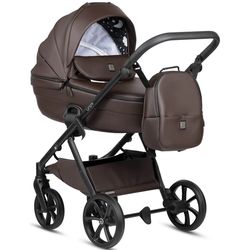 cumpără Сărucior pentru copii Tutis Carucior 2in1 UNO 6+ LEATHER Cioccolata 177 (1602177) în Chișinău 