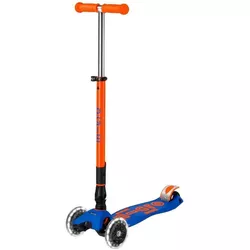 cumpără Trotinetă Micro MMD227 Maxi Deluxe Foldable Neon LED Blaze Orange în Chișinău 