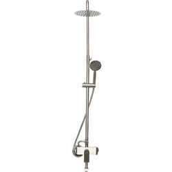 cumpără Panou de duș Rubano Coloana de dus, cu baterie, crom, inox, 27586 în Chișinău 