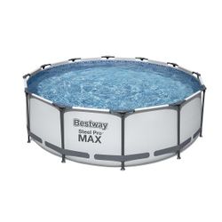 Pool Steel Pro Max 366x100cm, 9150L, ​​cadru metalic