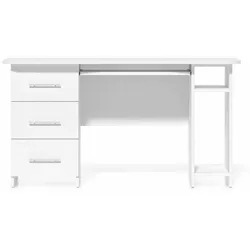 купить Стол компьютерный Fabrik Home СК-11 левый белый ясень в Кишинёве 