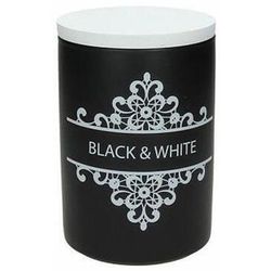 купить Посуда прочая Tognana 42301 Емкость керамическая D11cm, H16cm Dolce Black&White в Кишинёве 