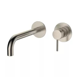 купить Смеситель для умывальника Enzzi Brushed Nickel EZ8110074V (lavoar ingropat) в Кишинёве 