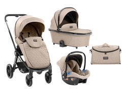 Carucior 3 in 1 Kikka Boo Vicenza Premium, Bej