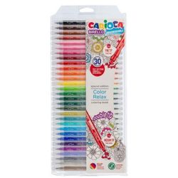 cumpără Set de creație Carioca 42841 Set carioci Birello, varf dublu, 30buc în Chișinău 