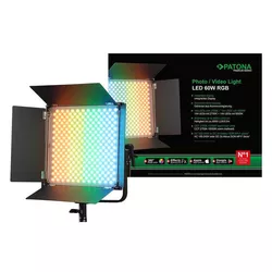 cumpără Iluminare pentru foto-video Patona Premium LED professional photo light video light LED 60W RGB în Chișinău 